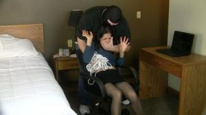 www.boundinthemidwest.com - Hannah Perez Home Invasion thumbnail